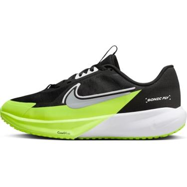Imagem de Nike Tênis de corrida infantil Sonic Fly (FZ0017-002, preto/branco/volt/cinza lobo), Preto/Branco/Volt/Cinza Lobo, 21