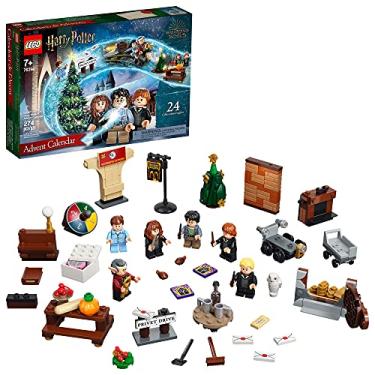Imagem de LEGO Harry Potter Advent Calendar 76390 for Kids; 24 Cool Harry Potter Toys Including 6 Minifigures; New 2021 (274 Pieces)