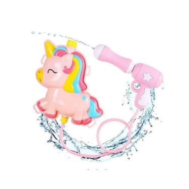 Imagem de Lançador de Água Pistola com Mochila Unicórnio 2 litros - VMP