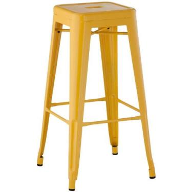 Imagem de Banqueta Iron Tolix Amarelo - 16657 - Sun House