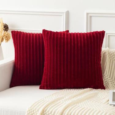 Imagem de Capa de almofada decorativa K KEVIN TEXTILE, pacote com 2 unidades, ve