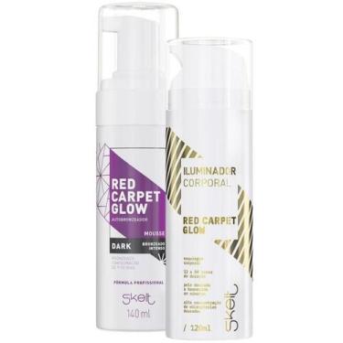 Imagem de Skelt Mousse Dark Autobronzeador 140ml e Iluminador Corporal 120ml