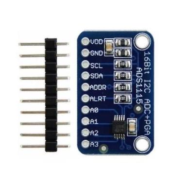 Imagem de Conversor Analógico Digital ADS1115 16 Bits para Raspberry e ESP8266 -