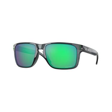 Imagem de Oakley Pacote de óculos de sol OO9417: OO 9417 HOLBROOK XL 941714 Cristal/Preto e Kit de acessórios de coleira vermelha pequena