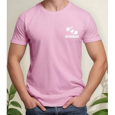 Imagem de Camiseta Camisa Feminina Masculina Algodão Uniforme Profissional Traba