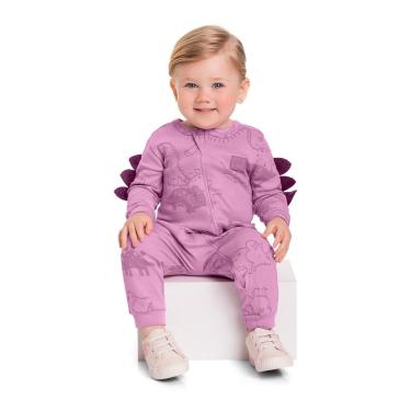 Imagem de Macacão Unissex em Ribana para Bebê Quimby-Unissex