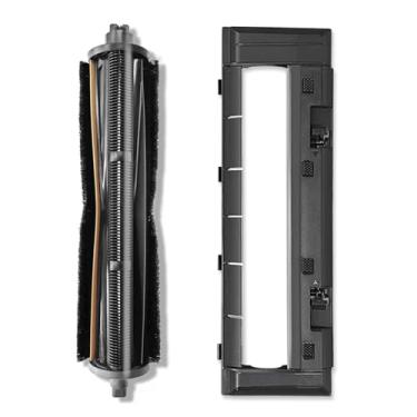 Imagem de XVXUOU Kit de capa de escova principal TriCut compatível com Dreame D10 Plus/D10 Plus Gen 2/D9 Max Gen 2/D10S Plus Robot Vacuum Cleaner Peças de reposição Escova antiembaraço para todos os pisos