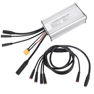 Imagem de RiToEasysports Controlador de Velocidade, Controlador de Velocidade do Motor de Onda Senoidal de Liga de Alumínio Durável Com Cabo Leve para Mountain Bike