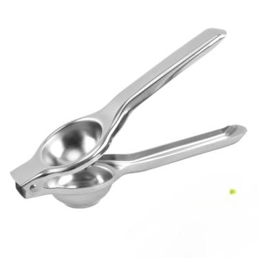 Imagem de Espremedor de Limão em Aço Inox Resistente e FáCil de Usar Espremedor de Laranja Manual(2un)