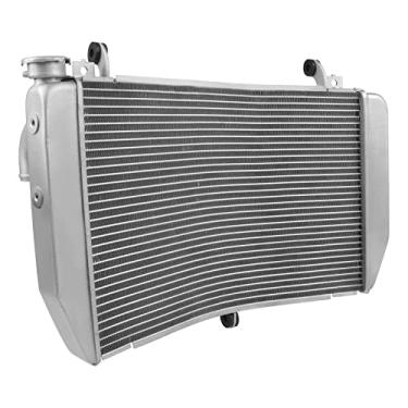 Imagem de WORLDMOTOP Radiador de resfriamento de alumínio para refrigerador de radiador de motor Yamaha YZF R1 YZF-R1 2009-2014