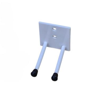 Imagem de Porta Vassoura e Rodo, Suporte de Parede Prático para Organizar Utensílios de Limpeza(Preto,7cm)