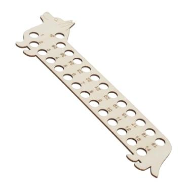 Imagem de SUNGOOYUE Suporte de Linha de Madeira para Ponto Cruz Em Forma de Animal para Reduzir Nós para Entusiastas da costura: Placa Organizadora de Linha de Bordado para Uso Doméstico (Cachorro)