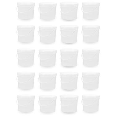 Imagem de Balde Para Produtos De Limpeza 1.8L Branco 20 Pçs