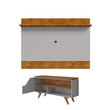 Imagem de Jogo Painel e Rack Toussaint Naturalle Off White