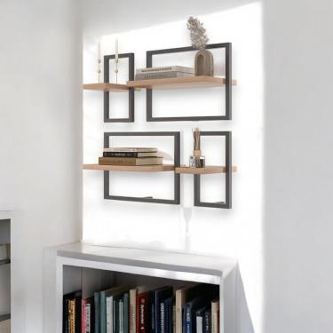 Imagem de Conjunto 4 Prateleiras Industrial Montana - Pleno