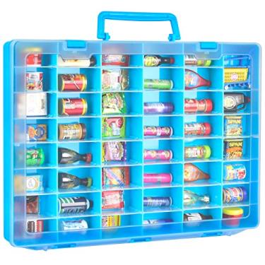 Imagem de FULLCASE Case Compatible with 5 Surprise for Mini Brands Toys Series 1 2 3 Mystery Capsule Real Miniature Collectible Kit Storage for Littles, for Mini Mart Collection Organizer(Box Only) Blue