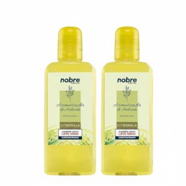 Imagem de Kit 2 Aromatizantes de Ambiente 140ml Nobre - Citronela Super Concentrado, Perfume Duradouro