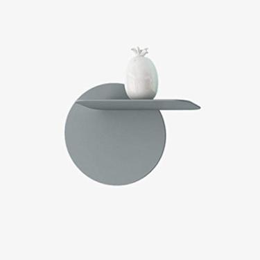 Imagem de 3FLQOOPP Prateleiras flutuantes de arte de ferro prateleira de plantas suporte de exibição industrial suporte de livros prateleiras flutuantes quarto sala de estar decoração de armazenamento exibição