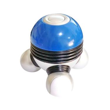 Imagem de Mini massageador portátil, portátil, massageador vibratório corporal elétrico com luz LED para mão, cabeça, pescoço, costas, pernas, braços, alívio da dor, para alívio muscular e relaxamento