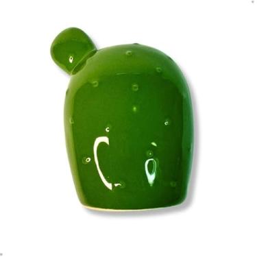 Imagem de Cofre para Guardar Dinheiro, Cofre Cofrinho Cacto Decorativo de Cerâmica