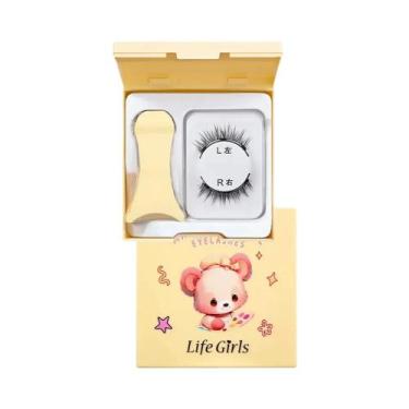 Imagem de Cílios Magnéticos Naturais E Espessos Para Meninas, Reutilizáveis, Sem