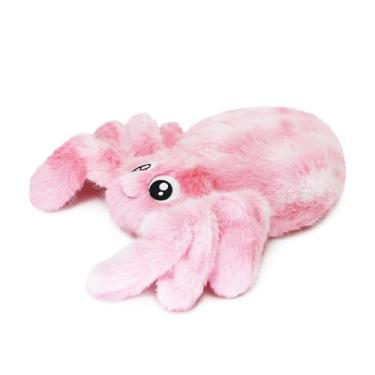 Imagem de Tiralia Aranha deitada aquecida e refrescante, almofada de aquecimento de micro-ondas para cólicas menstruais, pelúcia de pelúcia de aranha fofa, aranha de pelúcia presentes para meninas e meninos