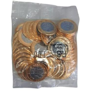 Imagem de Sachê Lacrado De Moedas Comemorativas Olimpiadas Natação Paralímpica (50 Moedas) FC