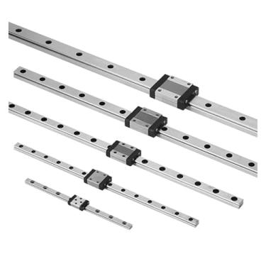 Imagem de Trilho de guia linear de trilho deslizante MGN7C/9C/12C/15C/7H/9H/12H/15H/15H Kit CNC de quadro de trilho de guia de rolamento deslizante Impressora 3D (MGN7C, 200mm)