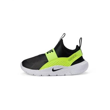 Imagem de Nike Tênis de corrida infantil Flex Runner 4, Preto/Preto/Volt/Branco, 18