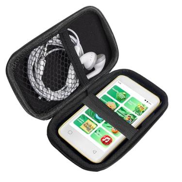 Imagem de Compatível com a capa Globluum MP3 Player, Lamshaw durável, capa protetora à prova de choque e leve, compatível com o leitor de MP3 Globluum SU3 de 4 polegadas (preto)