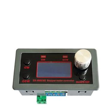 Imagem de Controlador e controlador de motor de passo SMC02 DC 10-30V 4A placa de controle de velocidade de pulso reverso programável PLC comunicação serial