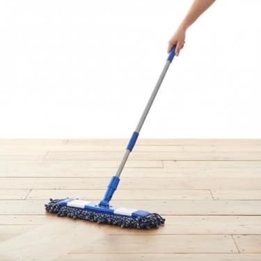 Imagem de Mop Pó Profissional 40cm Nobre – Cabo Telescópico 1,40m + Refil Super Absorvente