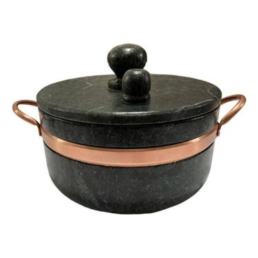 Imagem de Panela De Pressão De Pedra Sabão 4 Litros