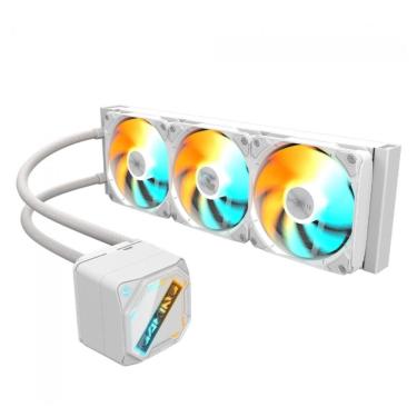 Imagem de Water Cooler Gigabyte Gaming RGB 360mm - (AMD / INTEL) - Branco - GME 360I