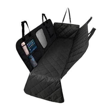 Imagem de Capa de Banco Cão para Traseiro Tapete Carro Pet Removível Design Multifuncional Borda Alta Tecido Resistente Tomada Anti-Derrame Amplia Aplicabilidade