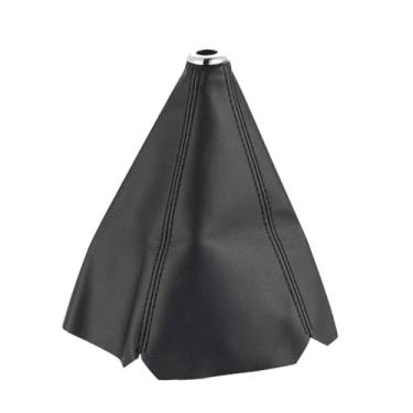 Imagem de Capa protetora contra poeira do botão de mudança de marcha de carro – Substituição universal de couro para carros manuais e automáticos, capa de câmbio à prova d'água à prova de poeira, acessório