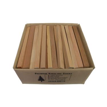 Imagem de Cedar BBQ Co. Cinzeiro Kindling Cedar – Secagem em Kiln-Dried – Aromático de cedro vermelho natural – 1,8 kg (0,5 pés cúbicos)