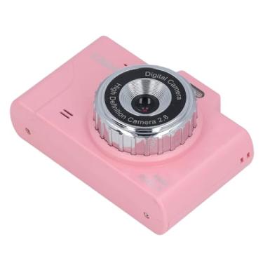 Imagem de Alomejor Câmera Infantil, Câmera Digital CCD HD 1080P Com Lente Dupla e Tela de 2,8 Polegadas para Estudantes Iniciantes Fotografia (Rosa)