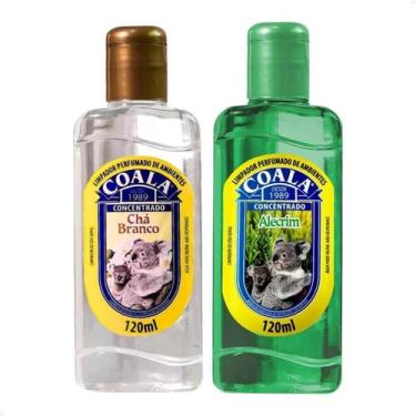 Imagem de Kit 2 Coala Limpador Perfumado de Ambientes Chá Branco e Alecrim 120ml