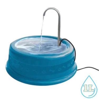 Imagem de Fonte Bebedouro Ultra do Felino Azul Escuro 1L