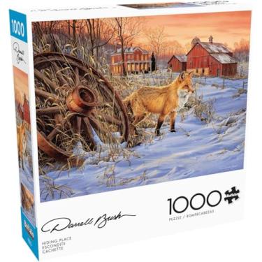 Imagem de Buffalo Games - Darrell Bush - Esconderijo - Quebra-cabeça de 1000 peças para adultos - Quebra-cabeça desafiador perfeito para noites de jogos - O tamanho final é 67 x 40 cm