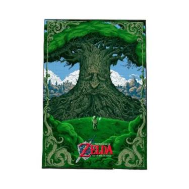 Imagem de Pôsteres E Adesivos De Arte De Zelda Link, Murais De Parede Para Decor