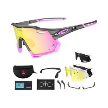 Imagem de Óculos De Sol Polarizados UV400 Para Ciclismo Masculino X-TIGER Sports