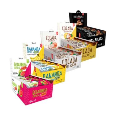 Imagem de Combo Zero Açúcar Latam Fit Frutas Cocada Goiabinha Nuts-Unissex