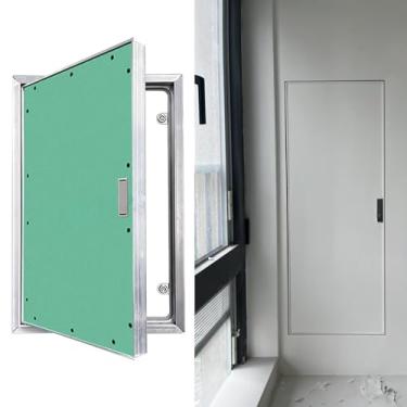Imagem de Painel de acesso para drywall pintável - placa de gesso porta do sótão e escotilha de inspeção de encanamento para aquecimento, acesso elétrico e encanamento - durável e fácil de instalar
