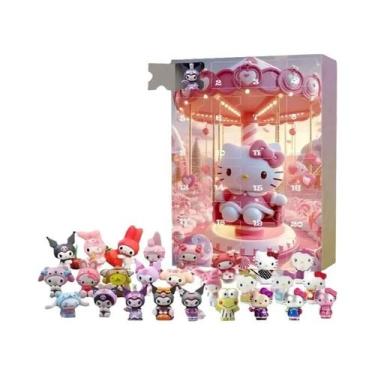 Imagem de Calendário Do Advento Hello Kitty Para O Halloween, Caixa Com Figuras,