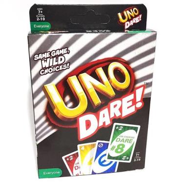 Imagem de UNO Dare! e Dos - Jogo de Cartas Divertido para a Família  Presente Pe