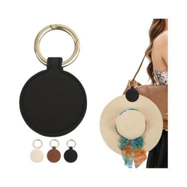 Imagem de Clipe Magnético De Couro PU Para Chapéu, Suporte Para Bolsa, Mochila, 