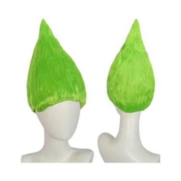 Imagem de Peruca Sintética Roxa Anti-Encrespamento Com Pontas Para Festas, Entre