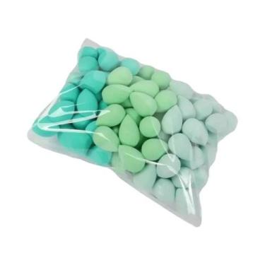 Imagem de Esponja Mini Blender Em Forma De Gota De Água 3/20/60Pcs Portátil Reut